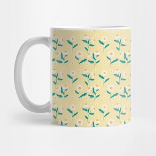 Spring Longing Collection - Daisy Flowers Pattern Mug